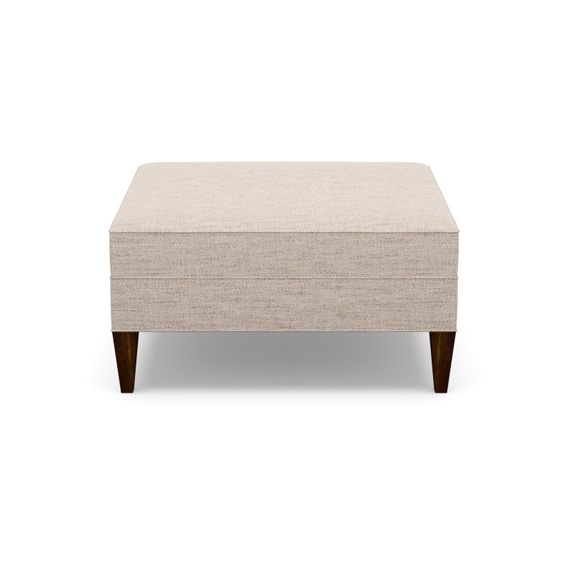 Square Ottoman, Walnut, 3906-74