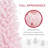 Pink  6FT Pencil Christmas Tree-811205421-811205420