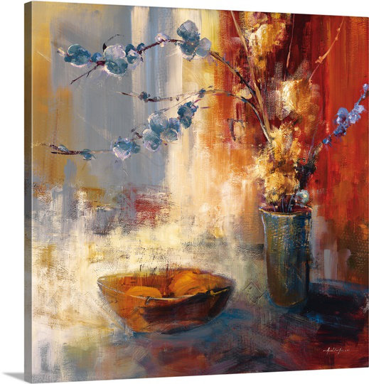 « still life ii » par simon addyman, reproduction d’art sur toile, H 16 po x l 16 po x P 1,25 po