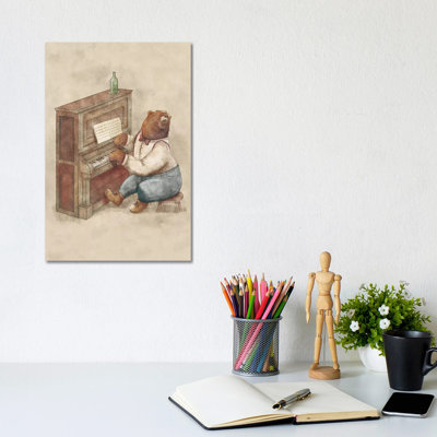The Pianist by Mike Koubou - Gallery-Wrapped Canvas Giclée on Canvas