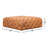 Turin 40'' Wide Genuine Italian Leather Ottoman-833159887