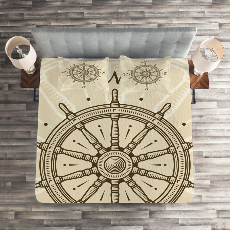 Coastal Polyester Coverlet