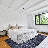 MAVAL Black Washable Rug 5X8 Area Rug (Black+Gray, 5' X 8')-1504292600-1504292597