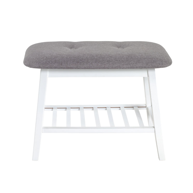 Callon Polyester Upholstered Storage Bench, H44 x W60 x D30cm