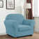 Elastic Textured Grid Separate Box Cushion Arm Chair Slipcover