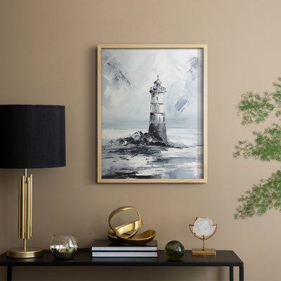 NAUTICAL Series Dxxv, reproduction encadrée - bois massif