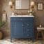 Meuble-lavabo moderne de 76 cm avec lavabo supérieur, grand espace de rangement et design minimaliste élégant pour une utilisation efficace de l'espace.-920445856