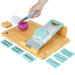 Adaptive One-handed Cutting Board, Handicap Kitchen Tools With Bread Stops And Steel Spikes, Easy To Clean, Ideal Gifts For Senior Citizens, Stroke Survivors And Amputees