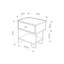 Brygida Bedside Table-192065251
