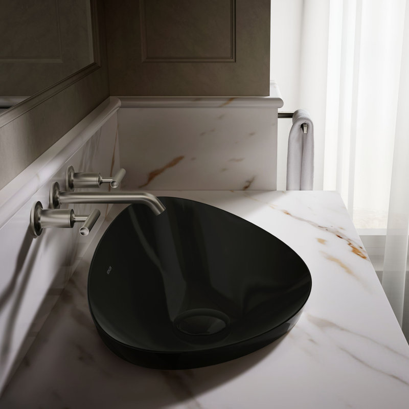 Veil® Small Vessel No Overflow, Black Black™