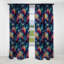 Motif marocain Boho Motif I - Rideau floral - Rideau occultant floral - 1 panneaux-107555867