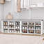 Banc de rangement pour chaussures avec coussin, armoire de rangement pour le hall d'entrée, long casier pour le salon, la chambre à coucher, le vestibule, blanc-706671069-705588419
