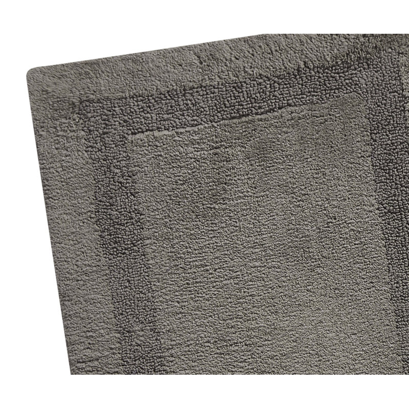 Tapis pour salle de bain Papastamelos (24x40), Gris foncé