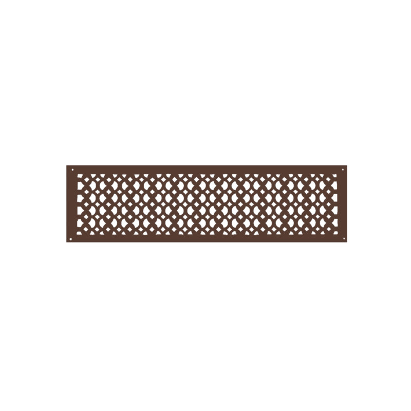 Grille murale en métal