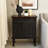 Farmhouse Buffet Cabinet With Storage, Door Coffee Bar Sideboard Storage Cabinet-320753814