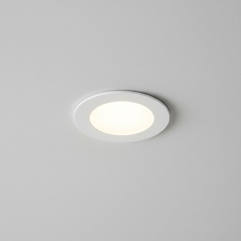 UltraBeam 6 Watt Slim Downlight Fitting, White