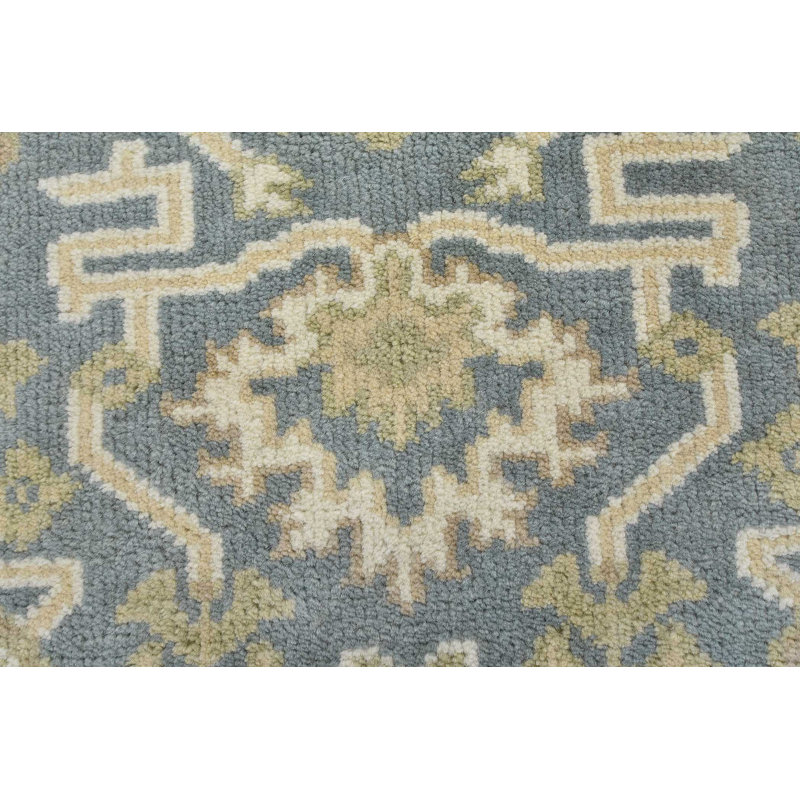 Turrini One-of-a-Kind 3'2" X 5' New Age Wool Area Rug in Gray