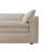 82" Modern Upholstered Cloud Sofa, Deep Seating Chenille Couch with Extendable Ottoman for Living Room-343879436