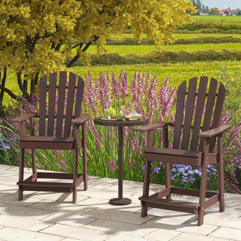 Tabouret Burakcan, Brun