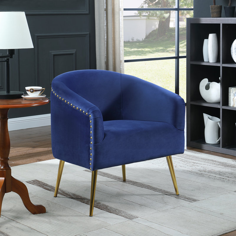 DEVION Furniture Upholstered Barrel Chair & Reviews | Wayfair