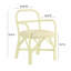 Chaise en rotin vert-2021978295