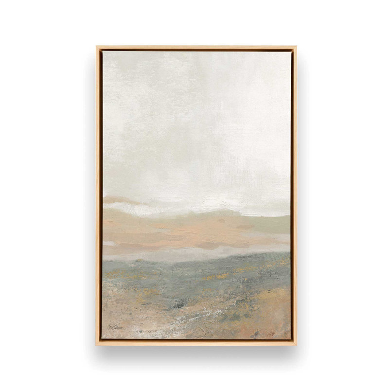 Imprimé abstrait de chant de la terre, Toile encadrée «American Maple Floater», H 36,75 po x l 24,75 po x P 1,75 po