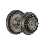 Rope Rosette with Meadows Door Knob