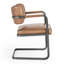Chaise en cuir Fonda-227278934