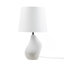 Lampe de table asymétrique en céramique grise voir ci-dessous