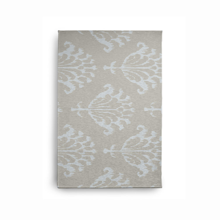 Birkett Chenille Floral Indoor Rug