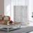 HOMCOM 5.5' 4 Panel Room Divider Folding Privacy Screen Panels, White