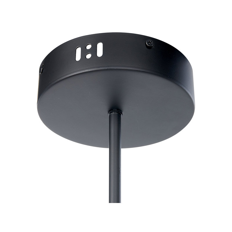 Alishea 4 - Light LED Sputnik Pendant, Black