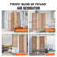 170cm W x 1.9cm H 4 - Panel Folding Room Divider