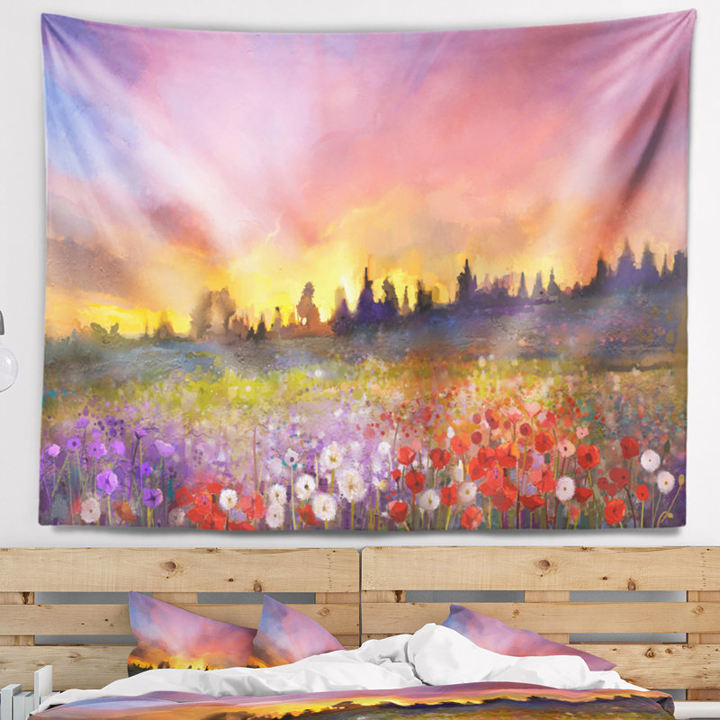 Polyester Tapestry, 32" H x 39" W