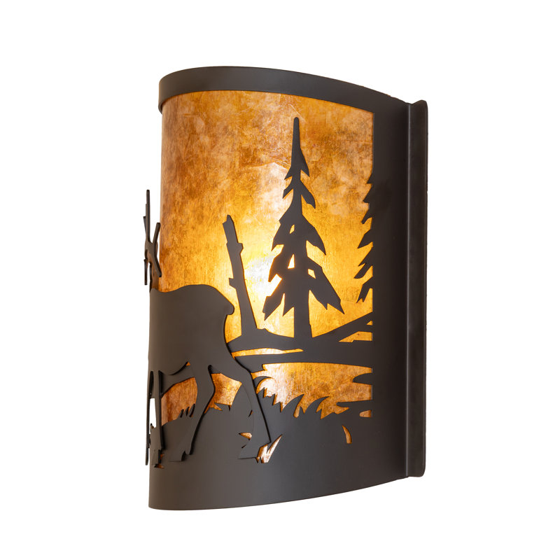1 - Light Flush Mounted Sconce