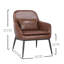 Fauteuil en similicuir 30 po Yi-1754042073