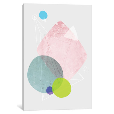 Graphic CXXIII by Mareike Böhmer - Wrapped Canvas Gallery-Wrapped Canvas Giclée