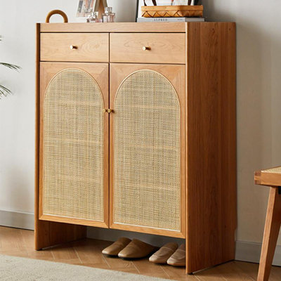 16 Pair Shoe Storage Cabinet