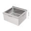 Lavabo commercial en acier inoxydable
