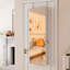 Armoire à bijoux 42,5 po avec lumières DEL, armoire à bijoux murale / suspendue-9650517