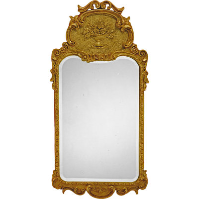 Wood Flat Wall Mirror