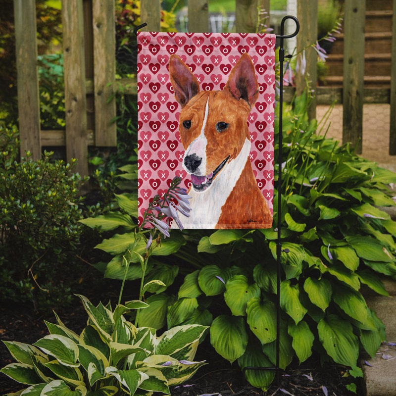 Drapeau de jardin Varastad, Basenji