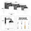 Éclairage pour meuble-lavabo de salle de bain avec abat-jour en verre-402993461-402993462-402993467