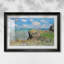 La Promenade des Falaises à Pourville, 1882 - Claude Monet - Reproduction encadrée sur mesure-2054735185-2054735265-2054735279