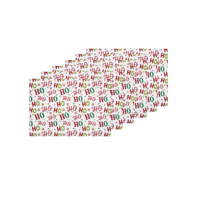 Ho Ho Ho Placemat S/6