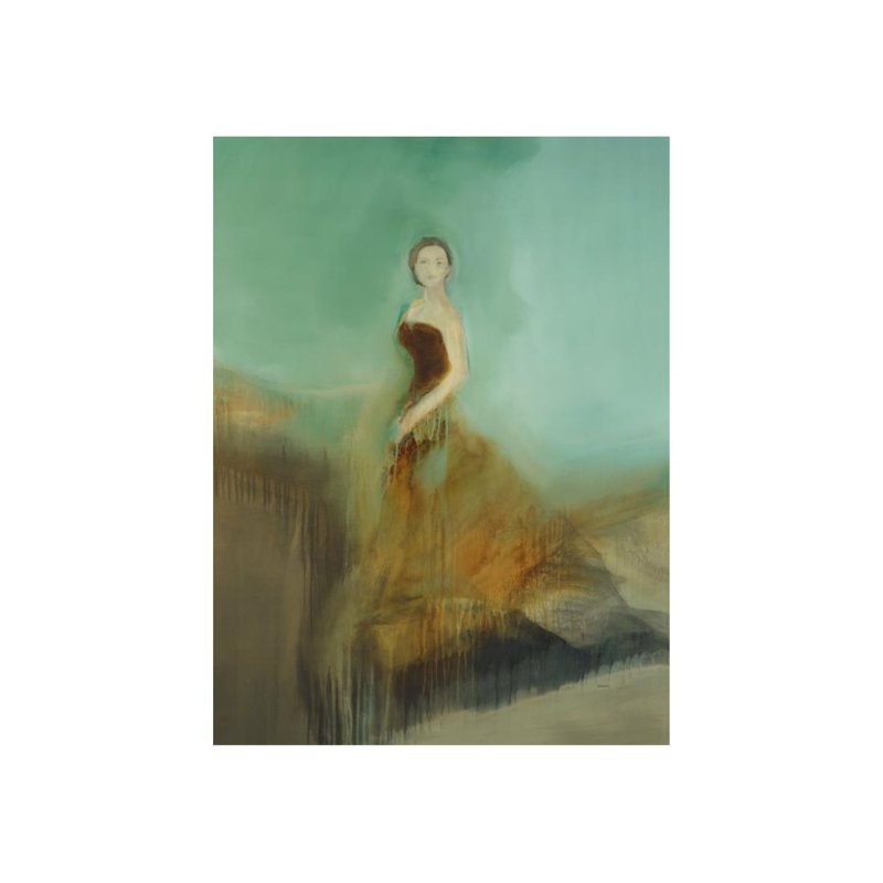 Sophie par Sarah Stockstill - Peinture, Extérieur, H 62 po x l 47 po x P 1,5 po