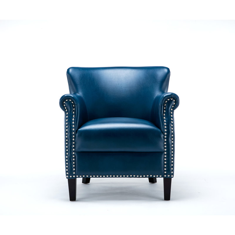 Fauteuil club bleu marine Hadley, Marine