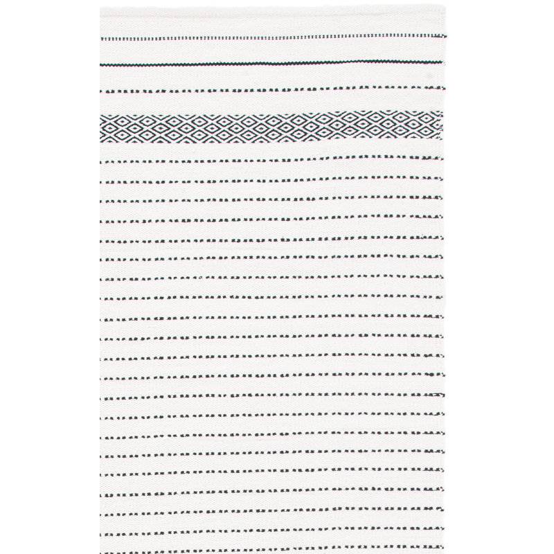 Tapis en coton à tissage plat Solon Kilim, Rectangle de 5 pi x 8 pi