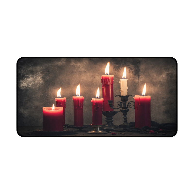 Polyester Desk Pad, 14.4x12.1