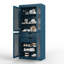 Garde-manger 100% bois massif 32 po avec portes en verre givré et 2 tiroirs-1945578560